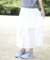 【WEB限定】2WAYレーススカート