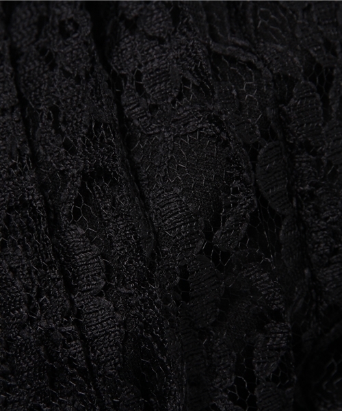 Denime(ドゥニーム)の「【WEB限定】2WAYレーススカート(スカート・レディース・ブラック/オフホワイト・FREE)」の7枚目の写真