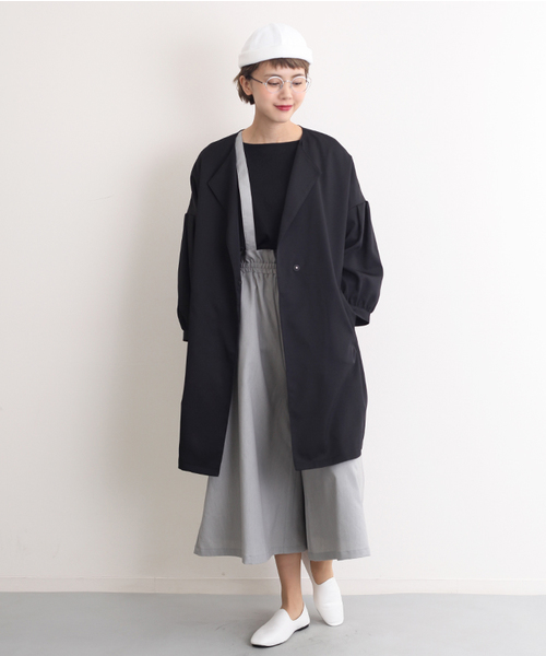 MERLOT（メルロー）の「チノーズロールキャップ6822（ニットキャップ/ビーニー・レディース・ブラック/ホワイト/グレー・FREE）」の10枚目の写真