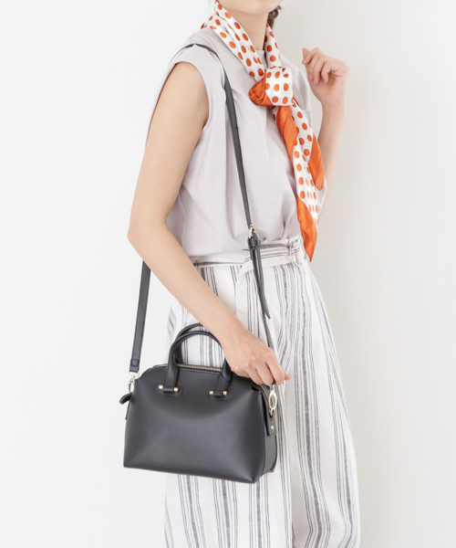 RODE SKO（ロデスコ）の「RODE SKO ANSA ミニボストンバッグ（ボストンバッグ・レディース・ブルー/ブラック/ホワイト・ONE）」の16枚目の写真