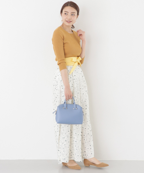 RODE SKO（ロデスコ）の「RODE SKO ANSA ミニボストンバッグ（ボストンバッグ・レディース・ブルー/ブラック/ホワイト・ONE）」の19枚目の写真