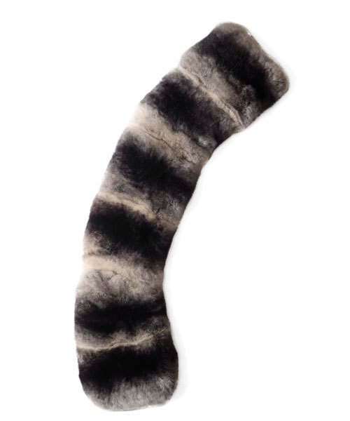 未使用✩レッキス✩黒✩ファーコート✩柔らかふかふか✩フラワーボタン✩太いお袖 レッキスファーコート用付け襟（付け襟）｜sankyo shokai（サンキョウ