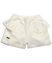 apres les cours | フリル付きオールオーバーレースショートパンツ ショート丈(その他パンツ)