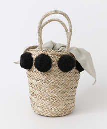 URBAN RESEARCH | UR ポンポンカゴバスケット(ショルダーバッグ)