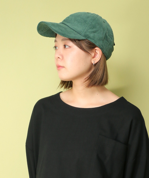 newhattan（ニューハッタン）の「【newhattan】ニューハッタン コーデュロイキャップ（キャップ・レディース・ブラウン/グリーン/キャメル/ネイビー/ブラック/ベージュ・ONE SIZE）」の21枚目の写真