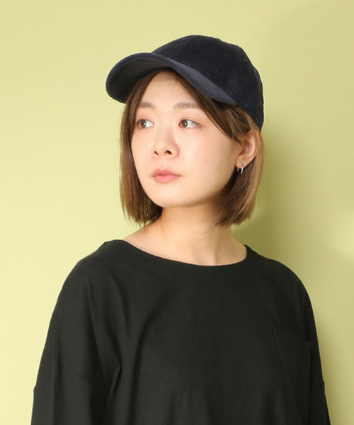 newhattan（ニューハッタン）の「【newhattan】ニューハッタン コーデュロイキャップ（キャップ・レディース・ブラウン/グリーン/キャメル/ネイビー/ブラック/ベージュ・ONE SIZE）」の22枚目の写真