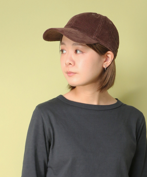 newhattan（ニューハッタン）の「【newhattan】ニューハッタン コーデュロイキャップ（キャップ・レディース・ブラウン/グリーン/キャメル/ネイビー/ブラック/ベージュ・ONE SIZE）」の15枚目の写真