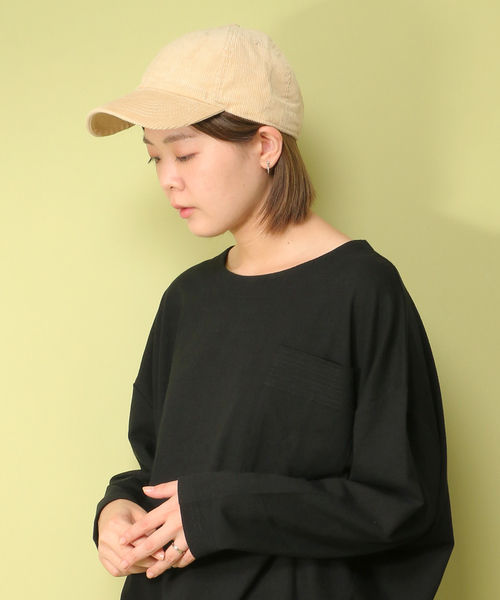 newhattan（ニューハッタン）の「【newhattan】ニューハッタン コーデュロイキャップ（キャップ・レディース・ブラウン/グリーン/キャメル/ネイビー/ブラック/ベージュ・ONE SIZE）」の16枚目の写真