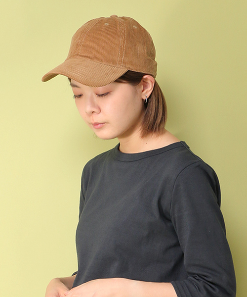 newhattan（ニューハッタン）の「【newhattan】ニューハッタン コーデュロイキャップ（キャップ・レディース・ブラウン/グリーン/キャメル/ネイビー/ブラック/ベージュ・ONE SIZE）」の19枚目の写真