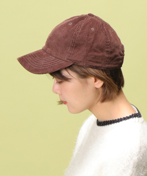 newhattan（ニューハッタン）の「【newhattan】ニューハッタン コーデュロイキャップ（キャップ・レディース・ブラウン/グリーン/キャメル/ネイビー/ブラック/ベージュ・ONE SIZE）」の11枚目の写真