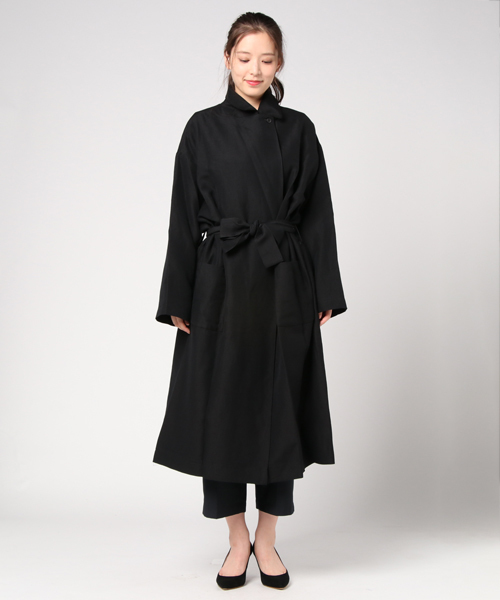 JOURNAL STANDARD LUXE（ジャーナルスタンダード ラックス）の「【QUARTERLY】リネンウール シンプルコート(ソウウラ