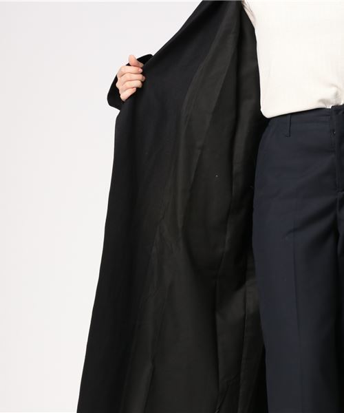 JOURNAL STANDARD LUXE（ジャーナルスタンダード ラックス）の「【QUARTERLY】リネンウール シンプルコート(ソウウラ