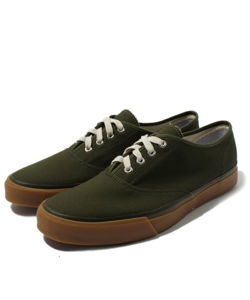 BEAUTY&YOUTH UNITED ARROWS(ビューティーアンドユースユナイテッドアローズ)の「BY キャンバス 4アイレット スニーカー 12fw◆(スニーカー・メンズ・ワインレッド/オリーブ/ネイビー・0(25cm)/1(26cm)/2(27cm)/3(28cm))」の2枚目の写真