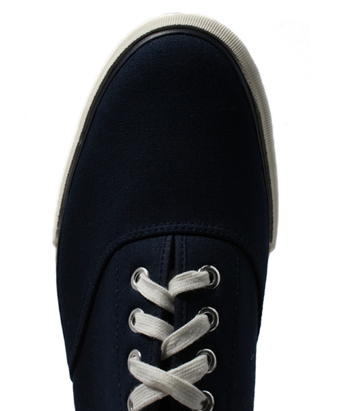 BEAUTY&YOUTH UNITED ARROWS(ビューティーアンドユースユナイテッドアローズ)の「BY キャンバス 4アイレット スニーカー 12fw◆(スニーカー・メンズ・ワインレッド/オリーブ/ネイビー・0(25cm)/1(26cm)/2(27cm)/3(28cm))」の8枚目の写真