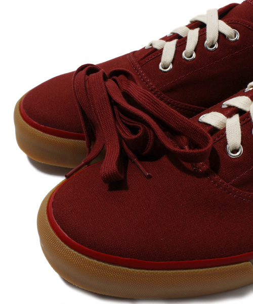 BEAUTY&YOUTH UNITED ARROWS(ビューティーアンドユースユナイテッドアローズ)の「BY キャンバス 4アイレット スニーカー 12fw◆(スニーカー・メンズ・ワインレッド/オリーブ/ネイビー・0(25cm)/1(26cm)/2(27cm)/3(28cm))」の10枚目の写真