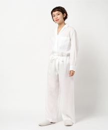 マーガレットハウエル　リネンパジャマ MARGARET HOWELL パジャマ ルームウェア LINEN COTTON CHAMBRAY