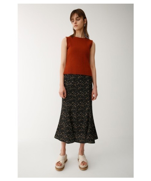 MOUSSY（マウジー）の「MERMAID LONG SKIRT（スカート・レディース・ブラック系その他/カーキ/レッド系その他/ブラック・1/2）」の3枚目の写真