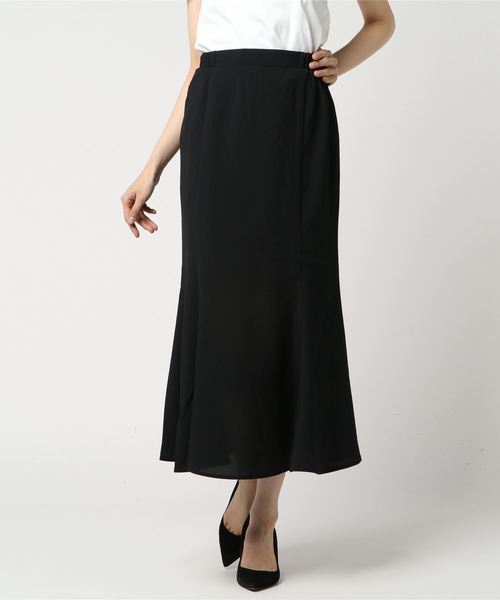 MOUSSY（マウジー）の「MERMAID LONG SKIRT（スカート・レディース・ブラック系その他/カーキ/レッド系その他/ブラック・1/2）」の7枚目の写真