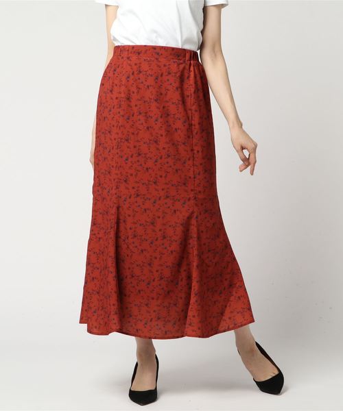 MOUSSY（マウジー）の「MERMAID LONG SKIRT（スカート・レディース・ブラック系その他/カーキ/レッド系その他/ブラック・1/2）」の10枚目の写真