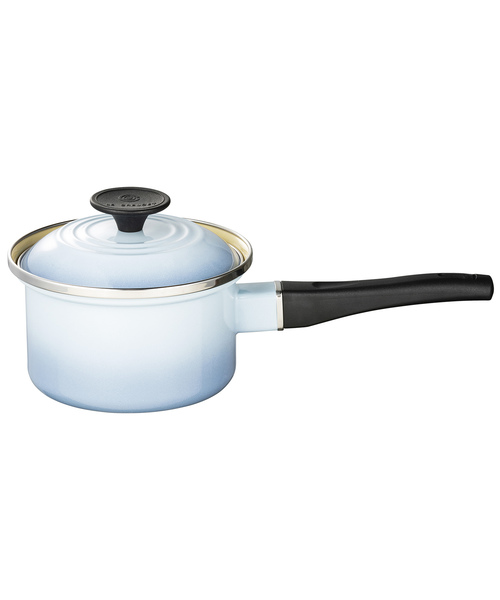 Le Creuset（ルクルーゼ）の「EOS ソースパン 14cm（鍋/フライパン・レディース・ピンク/ベージュ系その他/ブルー系その他/チェリーレッド/オレンジ/ブルー系その他2/ピンク系その他2/グリーン系その他・14cm）」の4枚目の写真