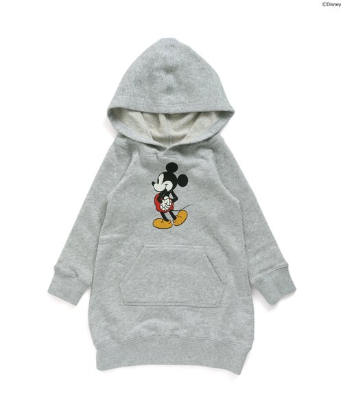 BREEZE(ブリーズ)の「Disney(ディズニー)女児パーカーワンピース(ワンピース・キッズ・ネイビー/グレー・90/100/110/120/80/130/140)」の8枚目の写真