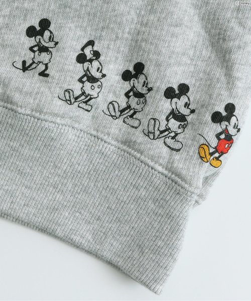 BREEZE(ブリーズ)の「Disney(ディズニー)女児パーカーワンピース(ワンピース・キッズ・ネイビー/グレー・90/100/110/120/80/130/140)」の4枚目の写真