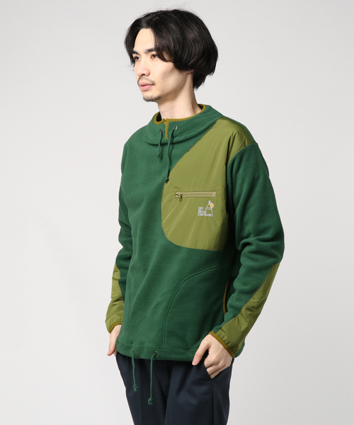 go slow caravan(ゴースローキャラバン)の「フリースルーイネック(その他アウター・メンズ・ブラック/パープル/グリーン・MEDIUM/LARGE)」の3枚目の写真