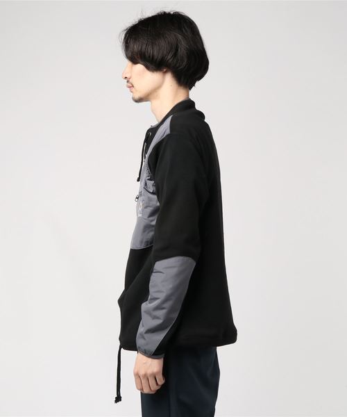 go slow caravan(ゴースローキャラバン)の「フリースルーイネック(その他アウター・メンズ・ブラック/パープル/グリーン・MEDIUM/LARGE)」の4枚目の写真