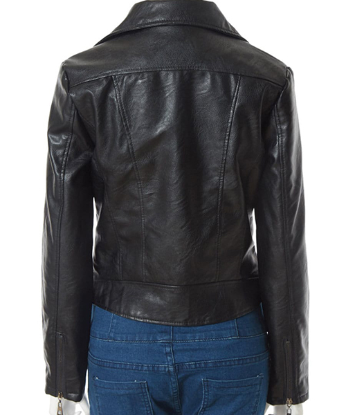 fifth（フィフス）の「フェイクレザーライダース（ライダースジャケット・レディース・ブラック・MEDIUM/LARGE）」の8枚目の写真