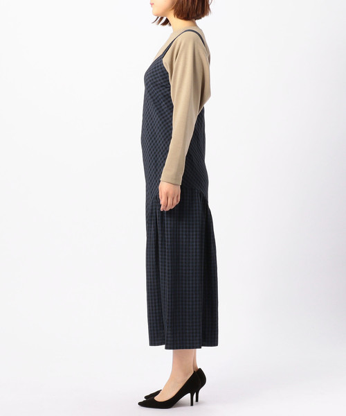 最安値で Tibi チェックノースリーブワンピース P118vg1070 ワンピース Sutevalle Org