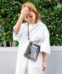 ADAMPATEK / アダムパテック 【 CONEY 】CLEAR mini pouch shoulder