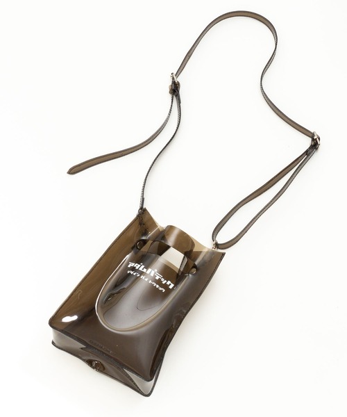 ADAM PATEK(アダムパテック)の「ADAMPATEK / アダムパテック 【 CONEY 】CLEAR mini pouch shoulder(ショルダーバッグ・レディース・ホワイト/ブラック・ONESIZE)」の19枚目の写真