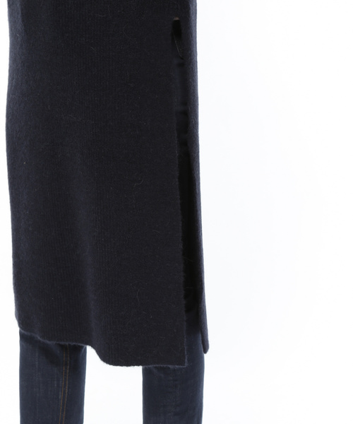 LAKOLE(ラコレ)の「7GアルパカMIXニットワンピース / LAKOLE(ワンピース・レディース・ネイビー/ボルドー・SMALL/MEDIUM)」の14枚目の写真