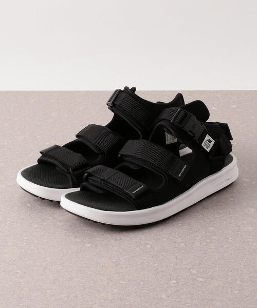 NEW BALANCE（ニューバランス）の「［ニューバランス］SC new balance SD750V1 サンダル （26-29cm）（サンダル・メンズ・ライトグレー/ブラック・26cm/27cm/28cm/29cm）」の2枚目の写真