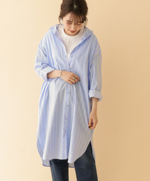 ストライプビッグシャツワンピース ワンピース Items ワンピース ワンピース セール アーバンリサーチ のファッション Items Urbanresearch アイテムズ