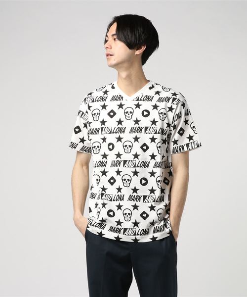 MARK & LONA(マークアンドロナ)の「Rewind Tee | MEN(Tシャツ/カットソー・メンズ・ホワイト/ネイビー/レッド・48/46/50)」の13枚目の写真