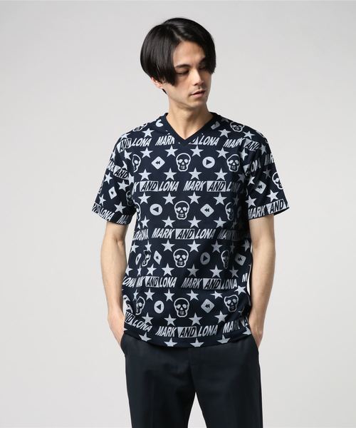 MARK & LONA(マークアンドロナ)の「Rewind Tee | MEN(Tシャツ/カットソー・メンズ・ホワイト/ネイビー/レッド・48/46/50)」の12枚目の写真