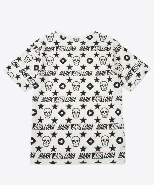 MARK & LONA(マークアンドロナ)の「Rewind Tee | MEN(Tシャツ/カットソー・メンズ・ホワイト/ネイビー/レッド・48/46/50)」の10枚目の写真