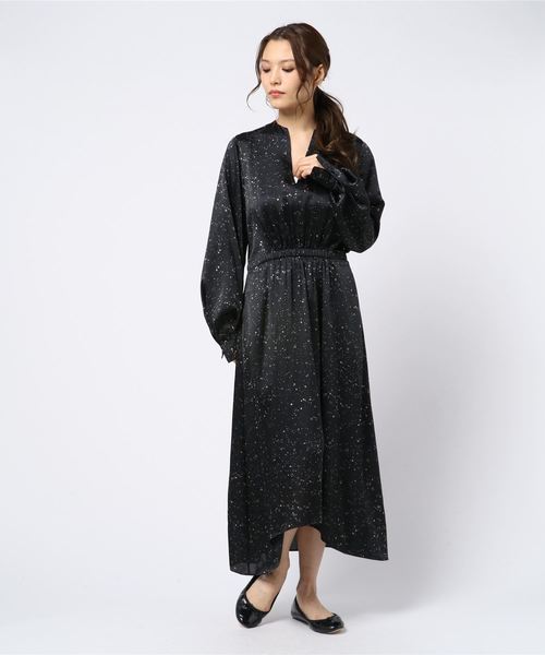 セール ドレス ワンピース Vince ヴィンス のファッション ワンピース ワンピース 星座プリント