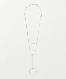 サークルトップ2連ネックレス
