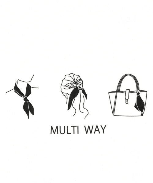 GLOBAL WORK（グローバルワーク）の「プリーツスカーフ/847980（ストール/ショール・レディース・ベージュ/ネイビー/オフホワイト/オレンジ/ブラウン/グリーン・FREE）」の14枚目の写真