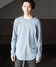 KAZUYUKI KUMAGAI ATTACHMENT | 80/2度詰天竺 クルーネックL/S(Tシャツ/カットソー)