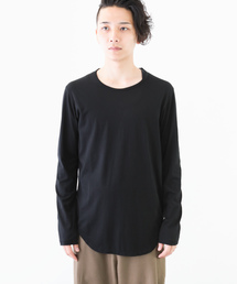 KAZUYUKI KUMAGAI ATTACHMENT | 80/2度詰天竺 クルーネックL/S(Tシャツ/カットソー)