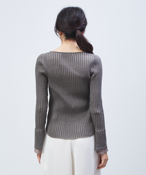 【セール】フレアスリーブニット（ニット/セーター）｜qualite（カリテ）のファッション通販 - ZOZOTOWN