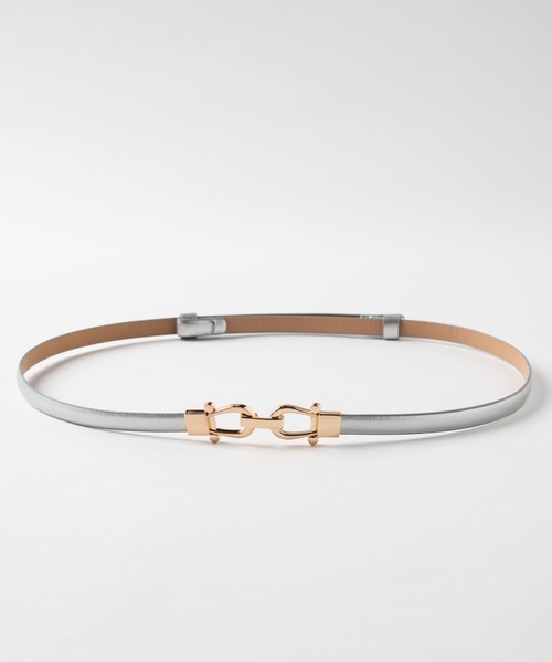 WEGO（ウィゴー）の「WEGO/ビット付ベルト（ベルト・レディース・ブラック/ベージュ/ブラウン/シルバー/ワイン・FREE）」の19枚目の写真