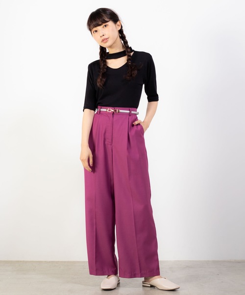 WEGO（ウィゴー）の「WEGO/ビット付ベルト（ベルト・レディース・ブラック/ベージュ/ブラウン/シルバー/ワイン・FREE）」の13枚目の写真