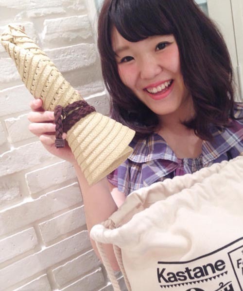 Kastane（カスタネ）の「【Kastane】折りたたみペーパーHAT（ハット・レディース・レッド/ベージュ/ブラック/ネイビー・FREE）」の13枚目の写真