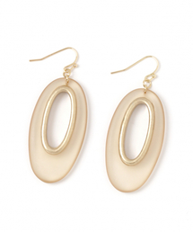 GLOBAL WORK | オーバルフックピアス/858306(ピアス（両耳用）)