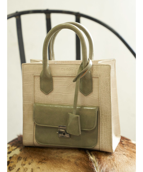 Darich（ダーリッチ）の「スクエアドッキングバッグ（ハンドバッグ  