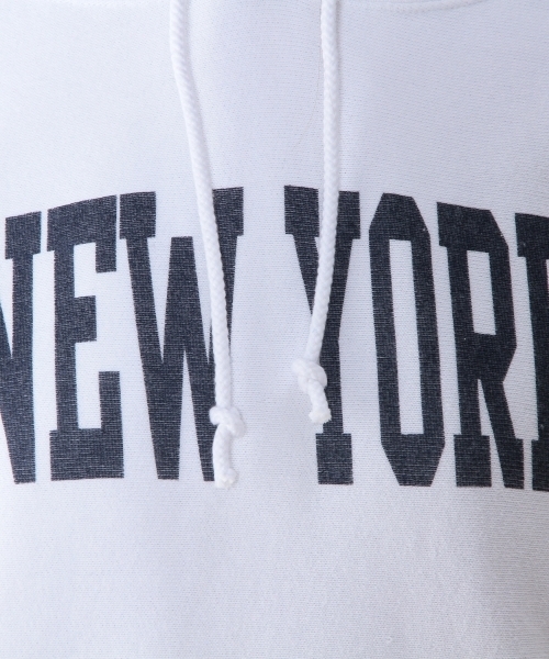 Champion（チャンピオン）の「[チャンピオン]Champion R/W LOGO HOODEDパーカー（パーカー・レディース・ホワイト/グレー/ネイビー・SMALL）」の6枚目の写真